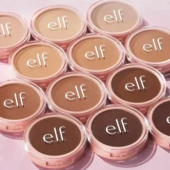 Hot ELF e.l.f. Halo Glow Powder Filter Tan Warm Pressed Powder