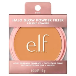 ELF e.l.f. Halo Glow Powder Filter Medium Warm Pressed Powder