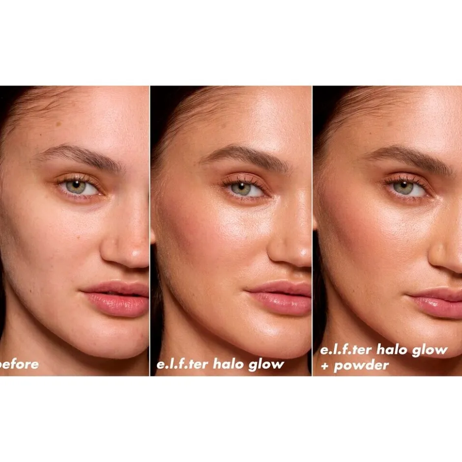 Sale ELF e.l.f. Halo Glow Powder Filter Light Warm Pressed Powder