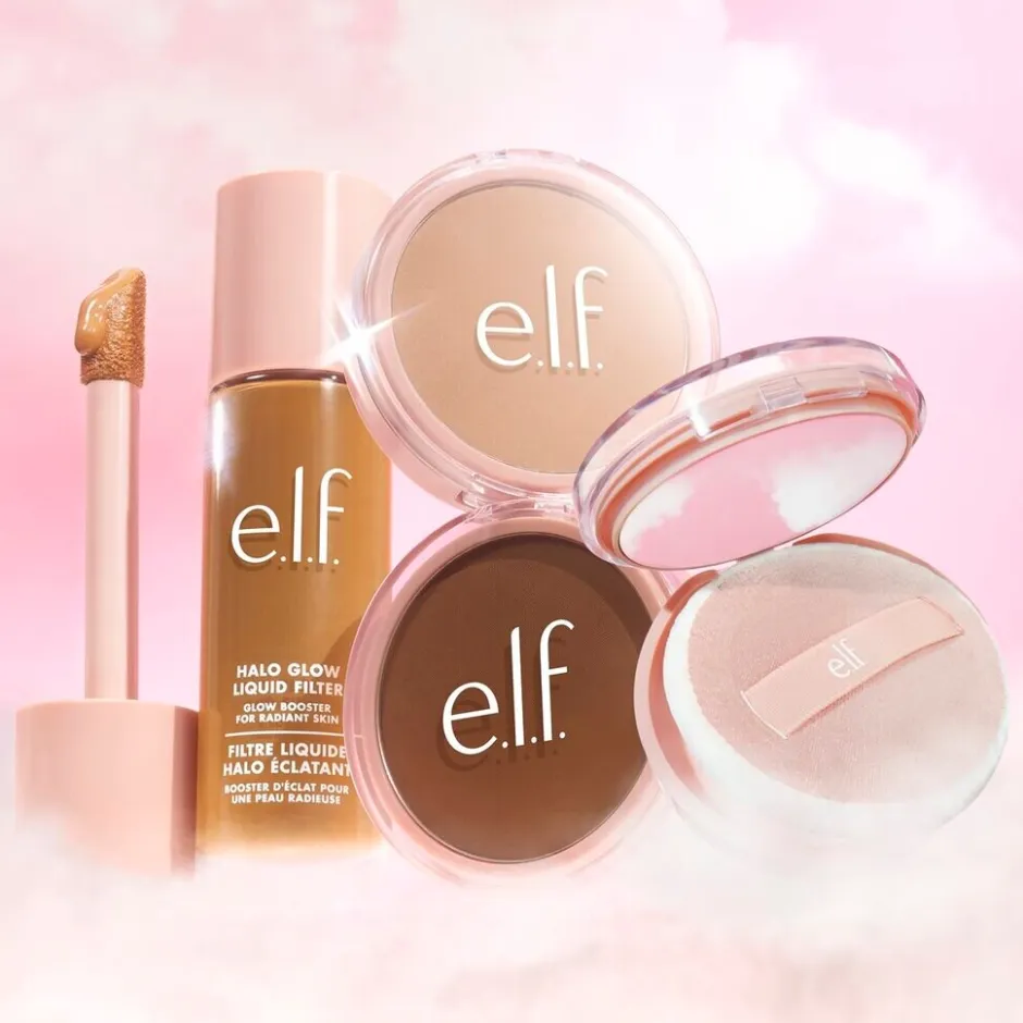 Discount ELF e.l.f. Halo Glow Powder Filter Fair Neutral Cool Pressed Powder