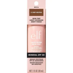 Sale ELF e.l.f. Halo Glow SPF50 13 Deep Neutral Skin Tint