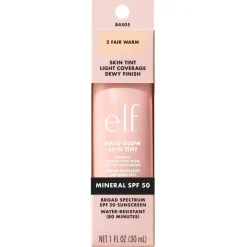 Online ELF e.l.f. Halo Glow SPF50 2 Fair Warm Skin Tint