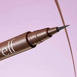 New ELF e.l.f. Neutral Brown Holy Strokes Micro-Fine Brow Pen