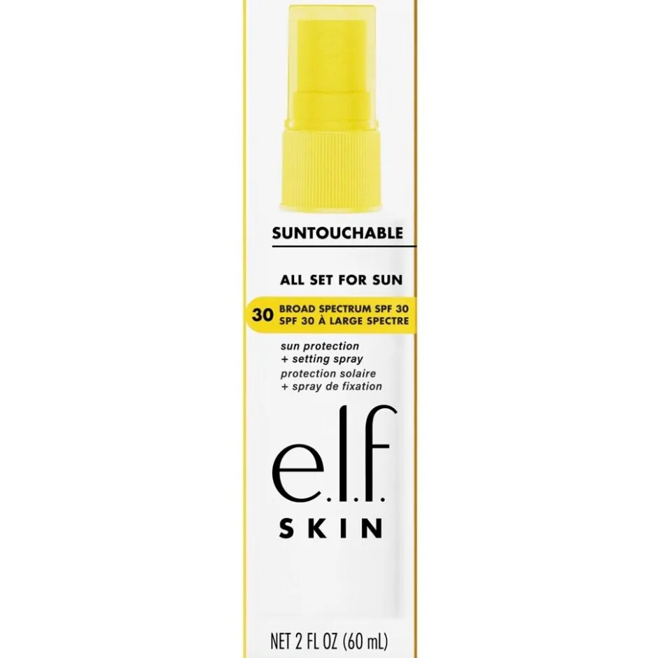 Sale ELF e.l.f. Skin Suntouchable All Set For Sun SPF30 Setting Spray