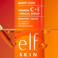 Best ELF e.l.f. Skin Vitamin C Brightening +Glow Serum