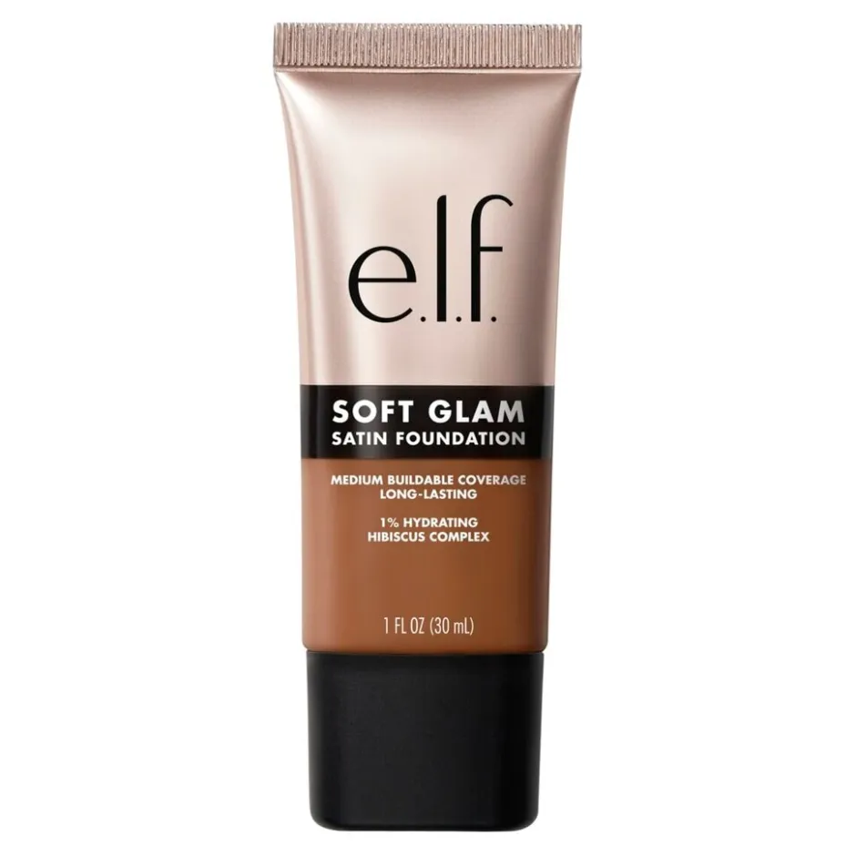 Sale ELF e.l.f. Soft Glam 54 Deep Neutral Satin Foundation
