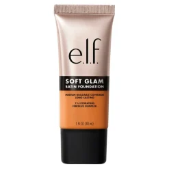 New ELF e.l.f. Soft Glam 45 Tan Warm Satin Foundation