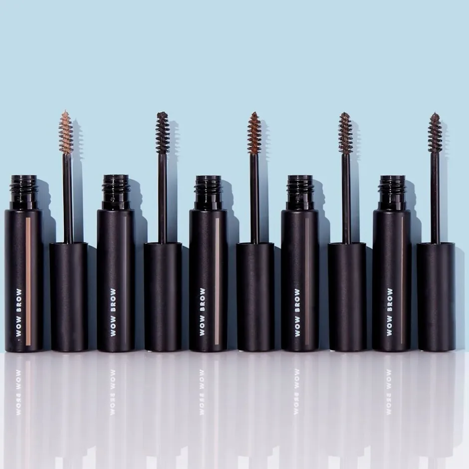 Hot ELF e.l.f. Wow Brow Deep Brown Volumizing Fiber Gel