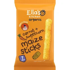 Discount Ella's Kitchen 7+M Carrot + Sweetcorn Maize Sticks