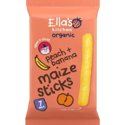 Online Ella's Kitchen 7+M Peach + Banana Maize Sticks
