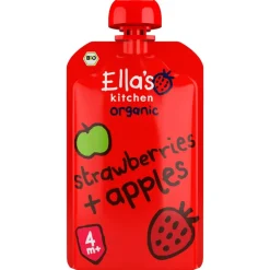 Sale Ella's Kitchen 4+M Strawberry + Apples
