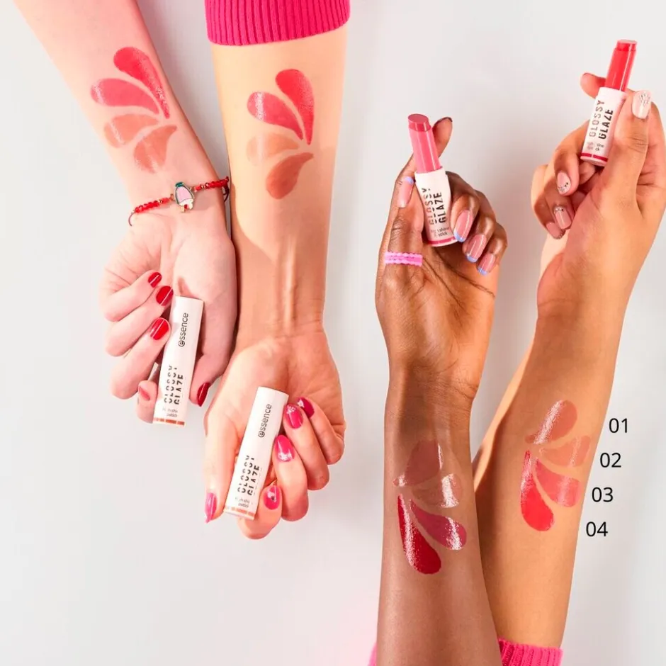 Clearance Essence Glossy Glaze 03 Pink Things Up High Shine Lipstick