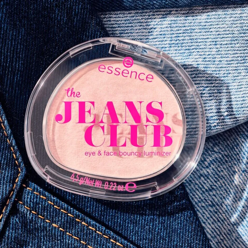 Sale Essence The Jeans Club 01 Eye & Face Bouncy Luminizer Highlighter