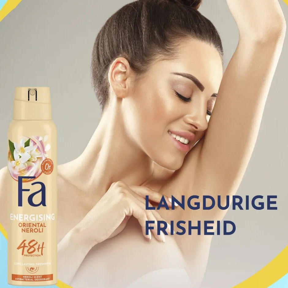 Fa Energising Oriental Neroli Deodorant Spray