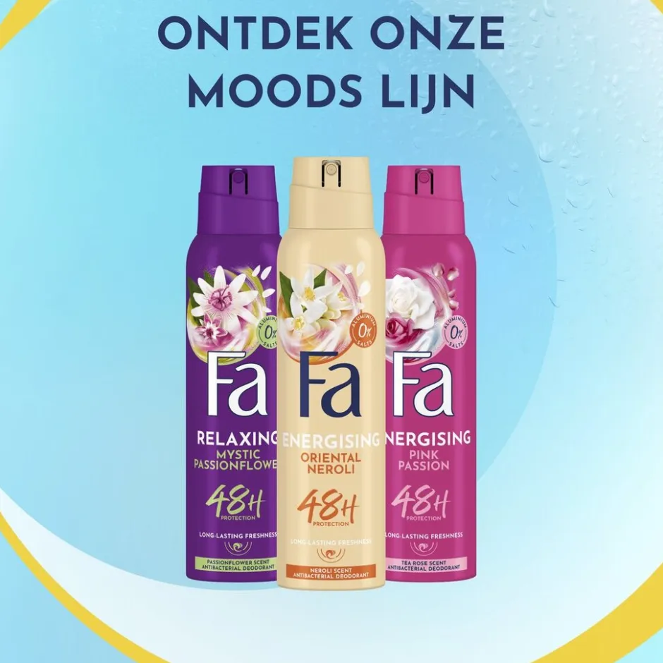 Fa Energising Oriental Neroli Deodorant Spray