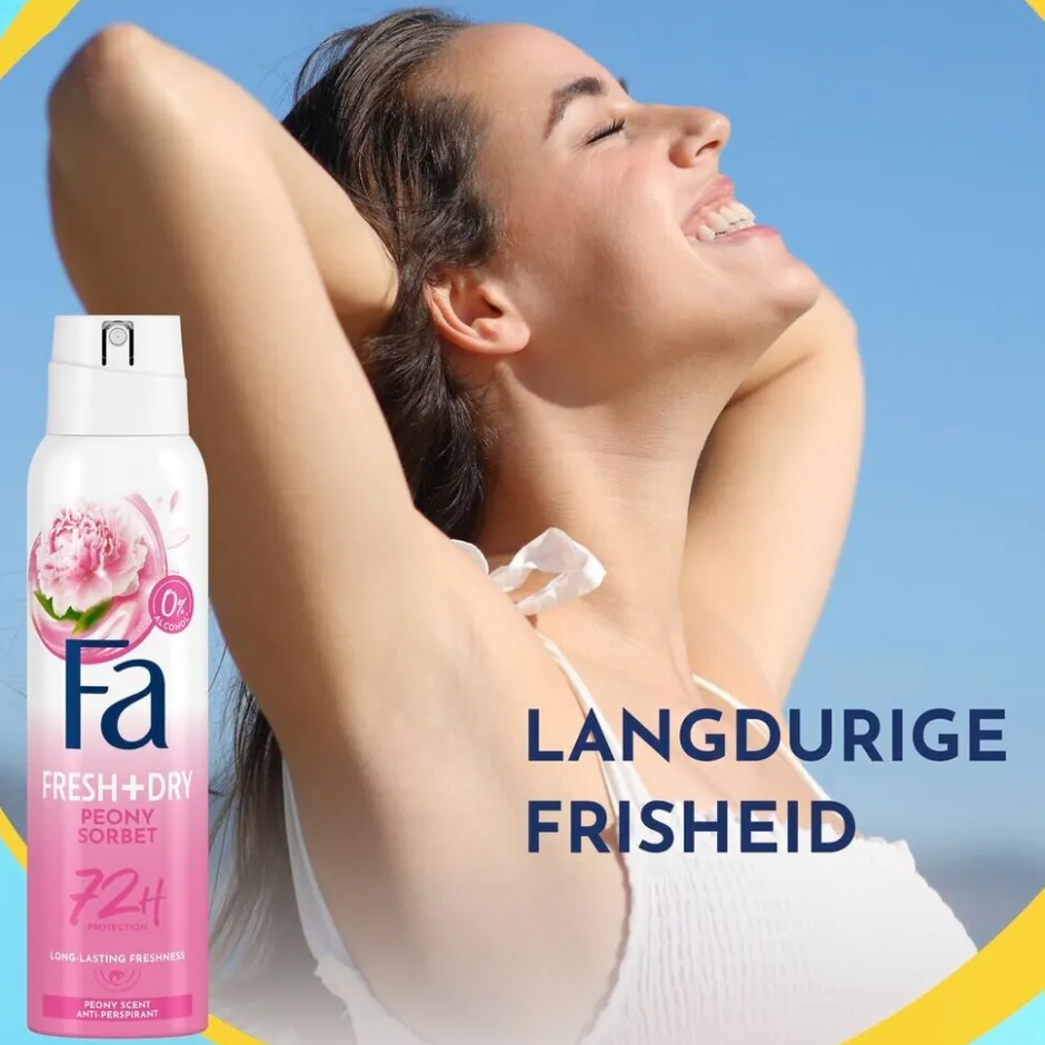 New Fa Peony Sorbet Antitranspirant Spray