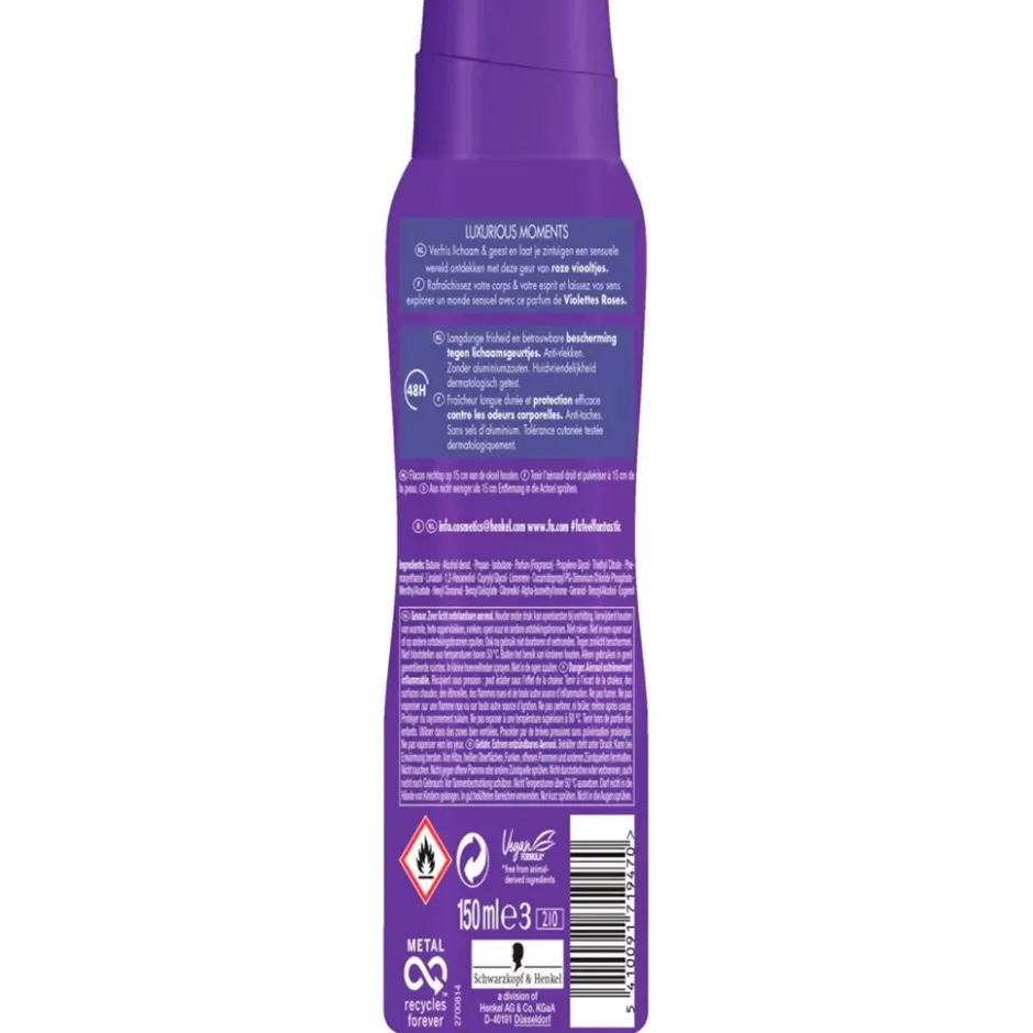 Online Fa Relaxing Luxurious Viola Deodorant Spray
