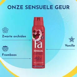 Best Fa Sensual Glamorous Black Orchid Deodorant Spray