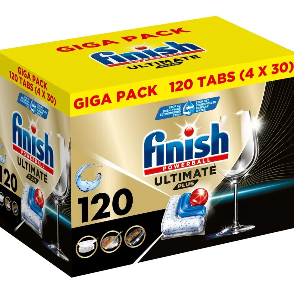 New Finish Powerball Ultimate Plus Vaatwascapsules