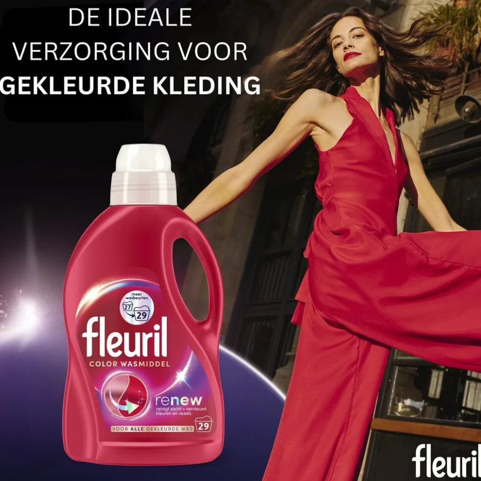 Hot Fleuril Renew Color Vloeibaar Wasmiddel