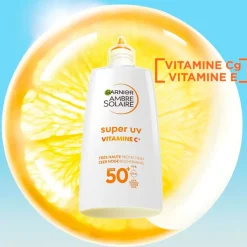 Sale Garnier Ambre Solaire Super Uv Vitamine C SPF50+ Anti-Pigmentvlekken Fluid