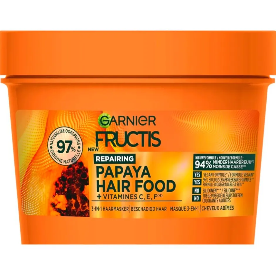Online Fructis Garnier Color Repairing Papaya Hair Food 3-in-1 Haarmasker
