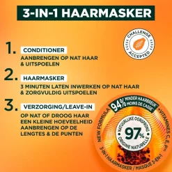 Online Fructis Garnier Color Repairing Papaya Hair Food 3-in-1 Haarmasker