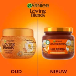 New Loving Blends Garnier Argan & Cameliaolie Haarmasker