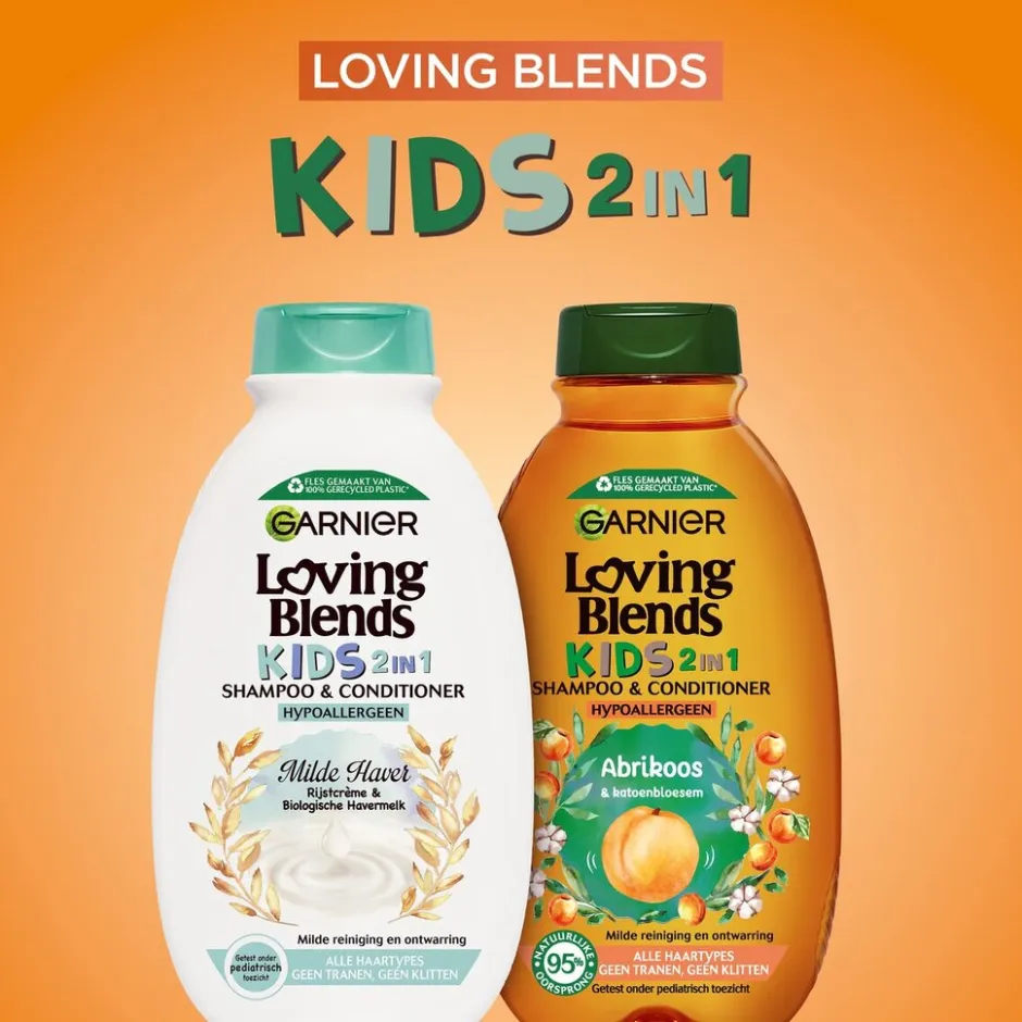 Clearance Loving Blends Garnier Kids Abrikoos 2-in-1 Shampoo & Conditioner