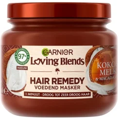Discount Loving Blends Garnier Kokosmelk & Macadamia Haarmasker