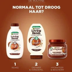 Discount Loving Blends Garnier Kokosmelk & Macadamia Haarmasker
