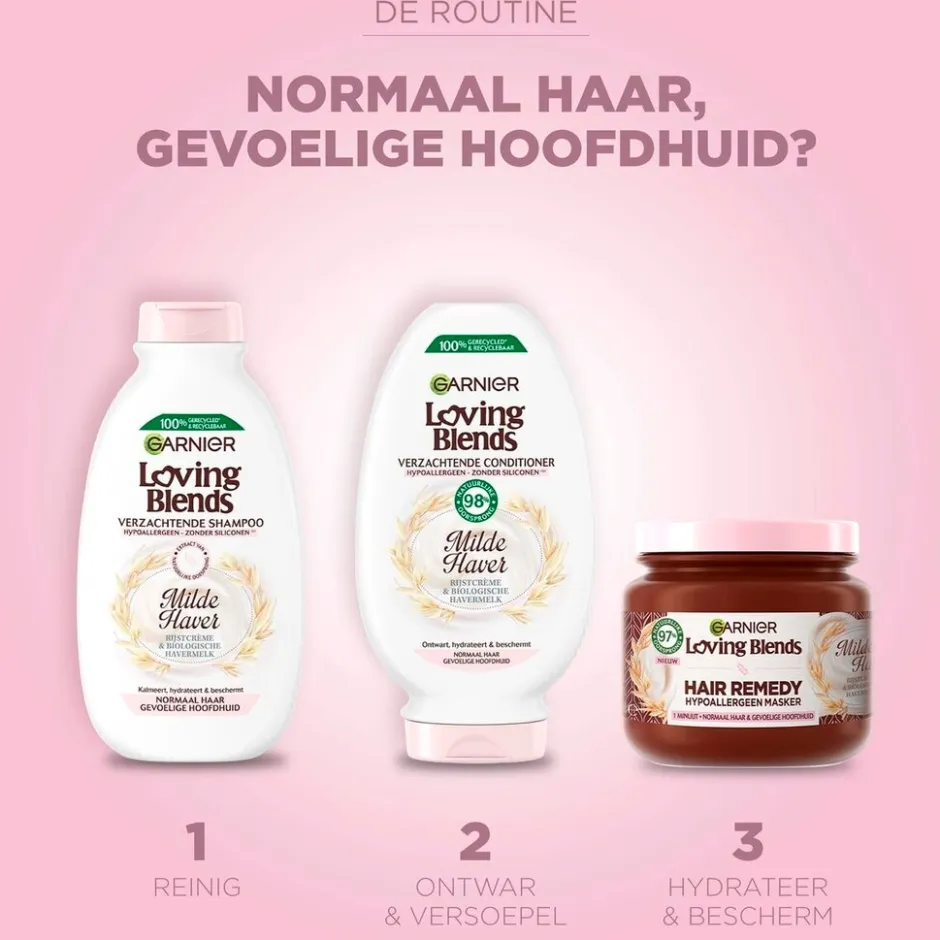 Sale Loving Blends Garnier Milde Haver Conditioner