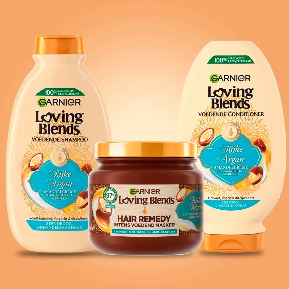 New Loving Blends Garnier Rijke Argan Conditioner