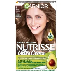 Online Nutrisse Garnier Ultra Crème 6 Natuurlijk Donkerblond Permanente Haarkleuring