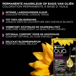 Outlet Olia Garnier 5.3 Licht Goudbruin Permanente Haarkleuring