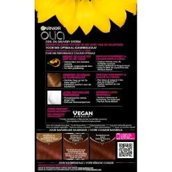Sale Olia Garnier 5.5 Mahonie Lichtbruin Permanente Haarkleuring