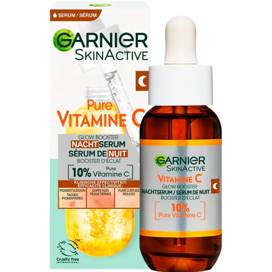 Outlet Garnier Skin Naturals Garnier SkinActive 10% Pure Vitamine C Anti-Pigmentvlekken Nachtserum