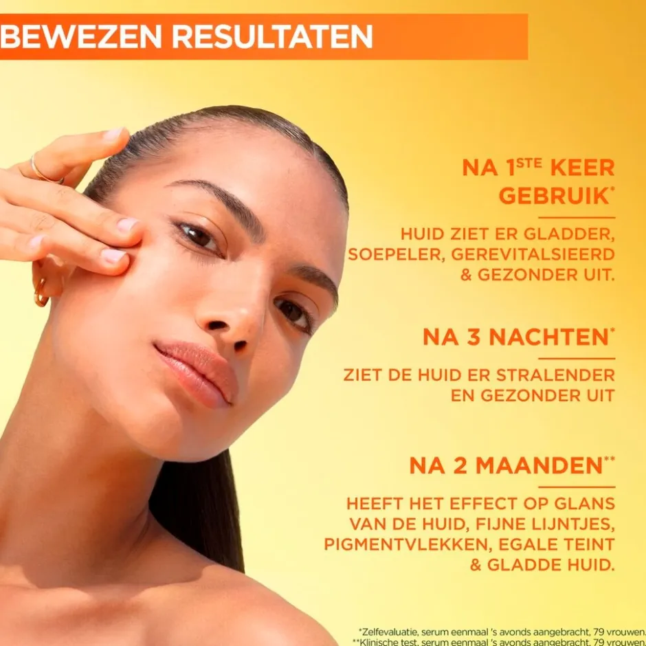Outlet Garnier Skin Naturals Garnier SkinActive 10% Pure Vitamine C Anti-Pigmentvlekken Nachtserum