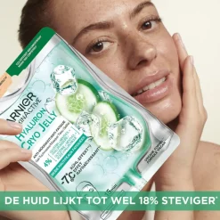 Sale Garnier Skin Naturals Garnier SkinActive Cryo Jelly Anti-Vermoeidheid Gezichtsmasker met Hyaluronzuur