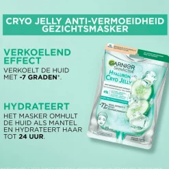 Sale Garnier Skin Naturals Garnier SkinActive Cryo Jelly Anti-Vermoeidheid Gezichtsmasker met Hyaluronzuur