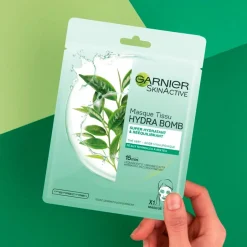 Outlet Garnier Skin Naturals Garnier SkinActive Hydra Bomb Groene Thee Tissuemasker