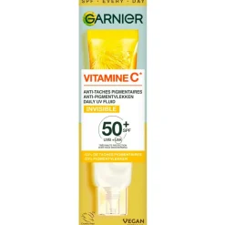 Sale Garnier Skin Naturals Garnier Vitamine C SPF50+ Invisible Anti-Pigmentvlekken Daily UV Fluid