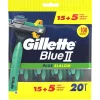 Best Gillette Blue II Plus Slalom Wegwerpmesjes