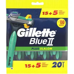 Best Gillette Blue II Plus Slalom Wegwerpmesjes
