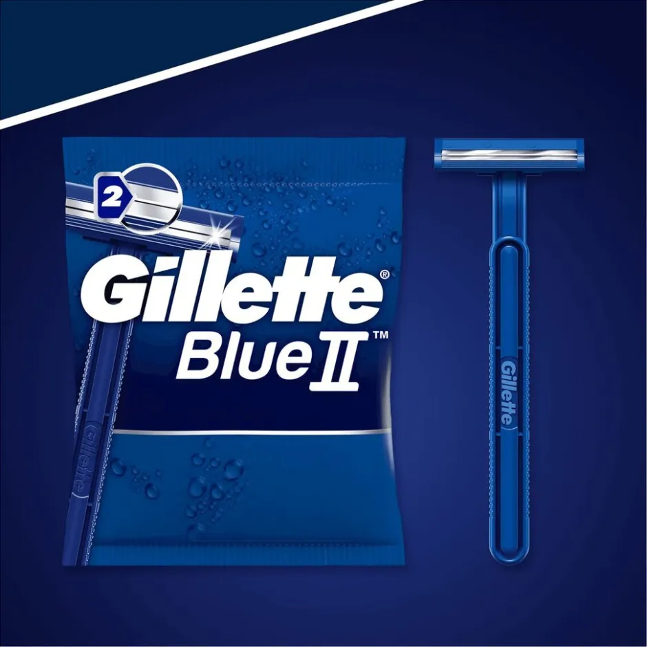 New Gillette Blue II Wegwerpscheermesjes