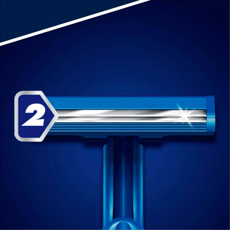 New Gillette Blue II Wegwerpscheermesjes