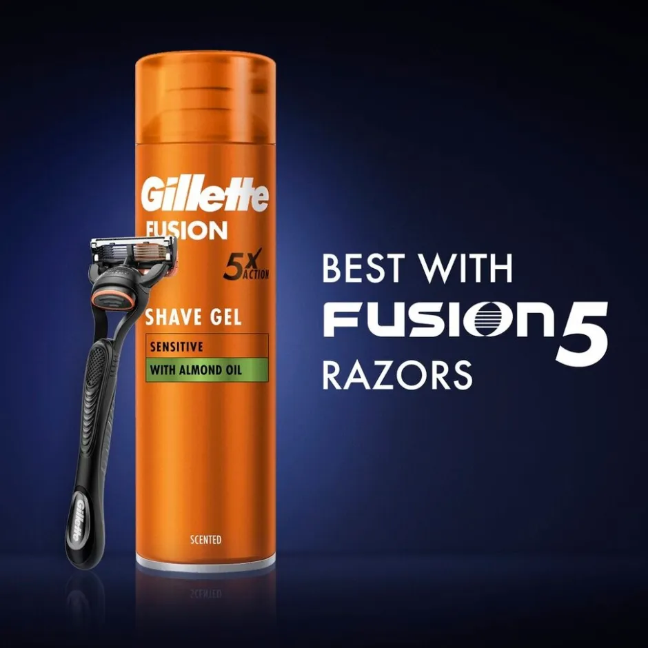 Gillette Fusion Hydra Scheergel voor de Gevoelige Huid