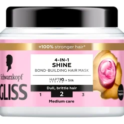 Gliss 4-In-1 Shine Bond-Building Haarmasker
