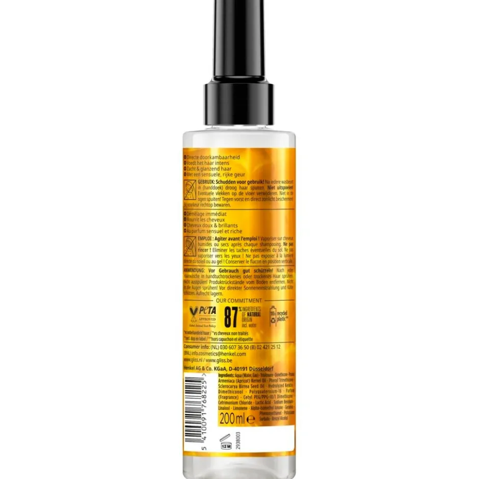 Hot Gliss Oil Nutritive Anti-Klitspray