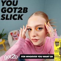 Online Got2B Tinted Glued Dark Blonde to Brown 4 Brows & Edges Gel